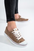 U.S. POLO ASSN, PANTOFI SPORT BEJ SUEDE PENELOPE-2FX