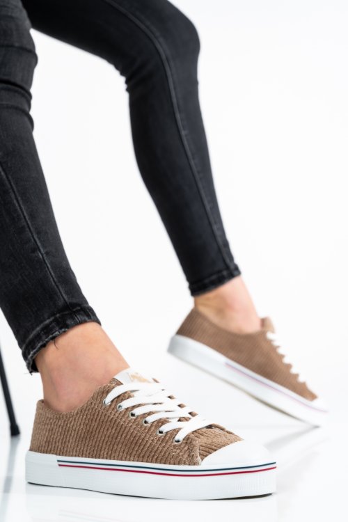 U.s. polo assn, pantofi sport bej suede penelope-2fx