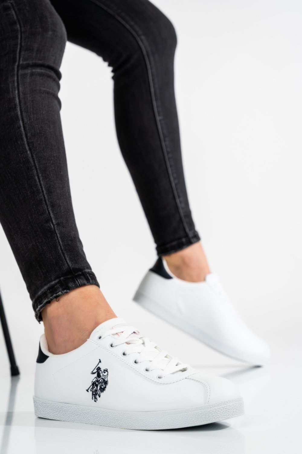 U.S. POLO ASSN, PANTOFI SPORT WHITE TABOR