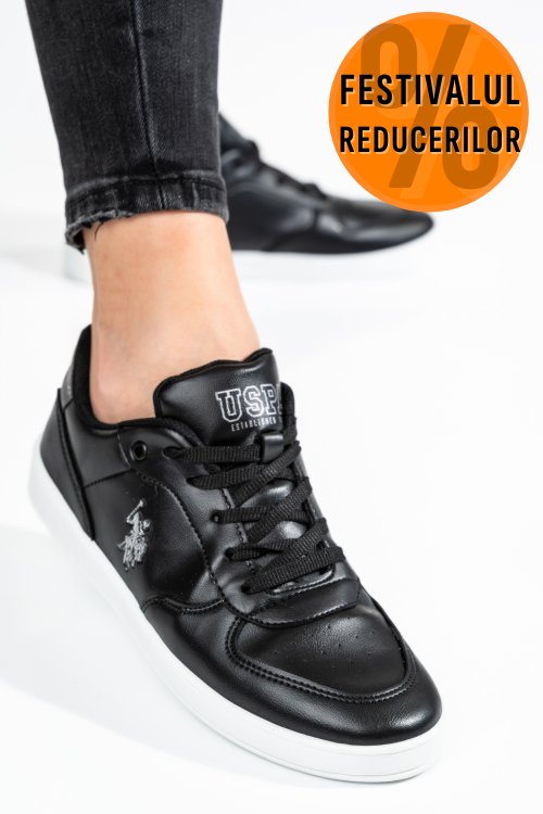 U.s. polo assn, pantofi sport black blake