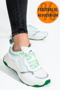 HEAD, PANTOFI SPORT WHITE GREEN HDWC07200