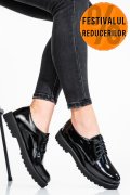PANTOFI NEGRI PIELE NATURALA LACUITA 1S7792656NPK