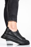 PANTOFI SPORT NEGRI PIELE NATURALA 7S77206