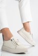 Pantofi sport crem piele naturala 2s7731683np