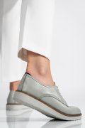 PANTOFI GRI PIELE NATURALA 1S7772614NP