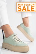 PANTOFI SPORT TURCOAZ DESCHIS PIELE NATURALA 3S77000