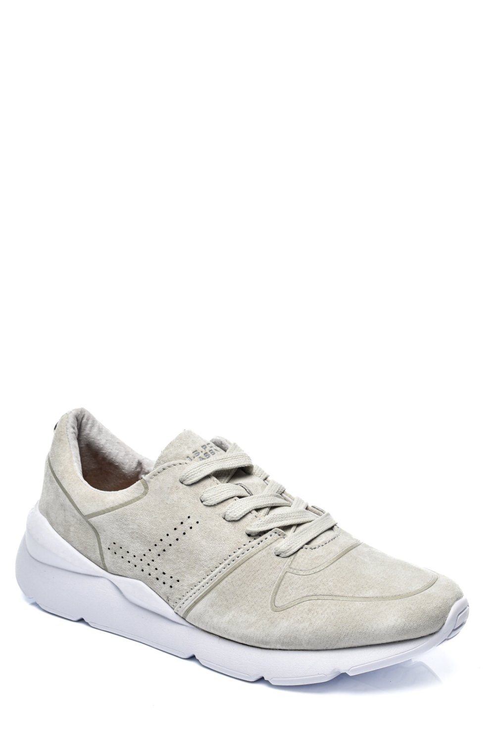 U.S. POLO ASSN, PANTOFI SPORT WHITE SUEDE WALES