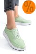 Pantofi sport verzi piele naturala 231688np