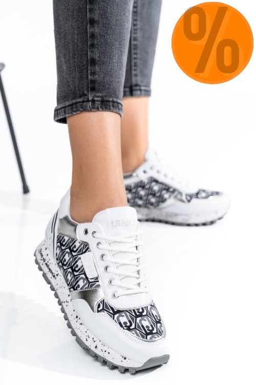 Liu jo, pantofi sport white ba2031