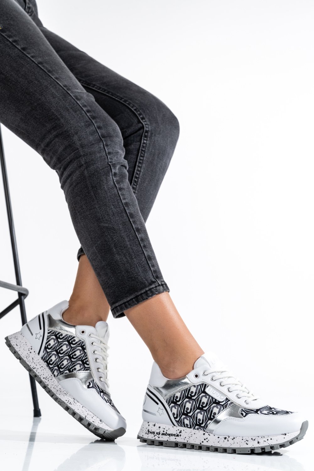 LIU JO, PANTOFI SPORT WHITE BA2031