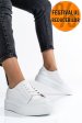 Pantofi sport albi piele naturala 3s77000