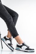 LIU JO, PANTOFI SPORT BLACK SILVER BA2185