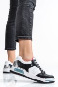 LIU JO, PANTOFI SPORT BLACK SILVER BA2185