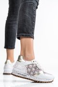 LIU JO, PANTOFI SPORT WHITE GOLD BA2031