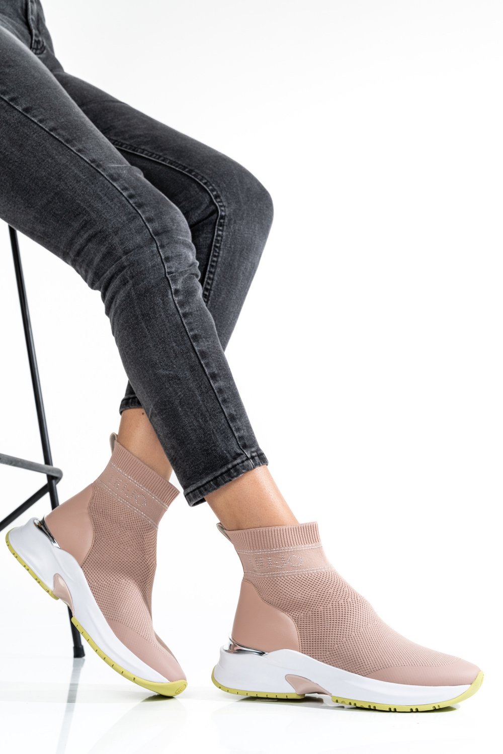 LIU JO, PANTOFI SPORT NUDE BA2091