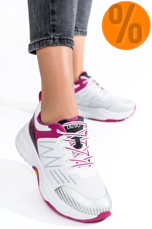 Liu jo, pantofi sport white ba2035