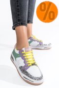 LIU JO, PANTOFI SPORT PURPLE SILVER BA2185