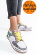Liu jo, pantofi sport purple silver ba2185