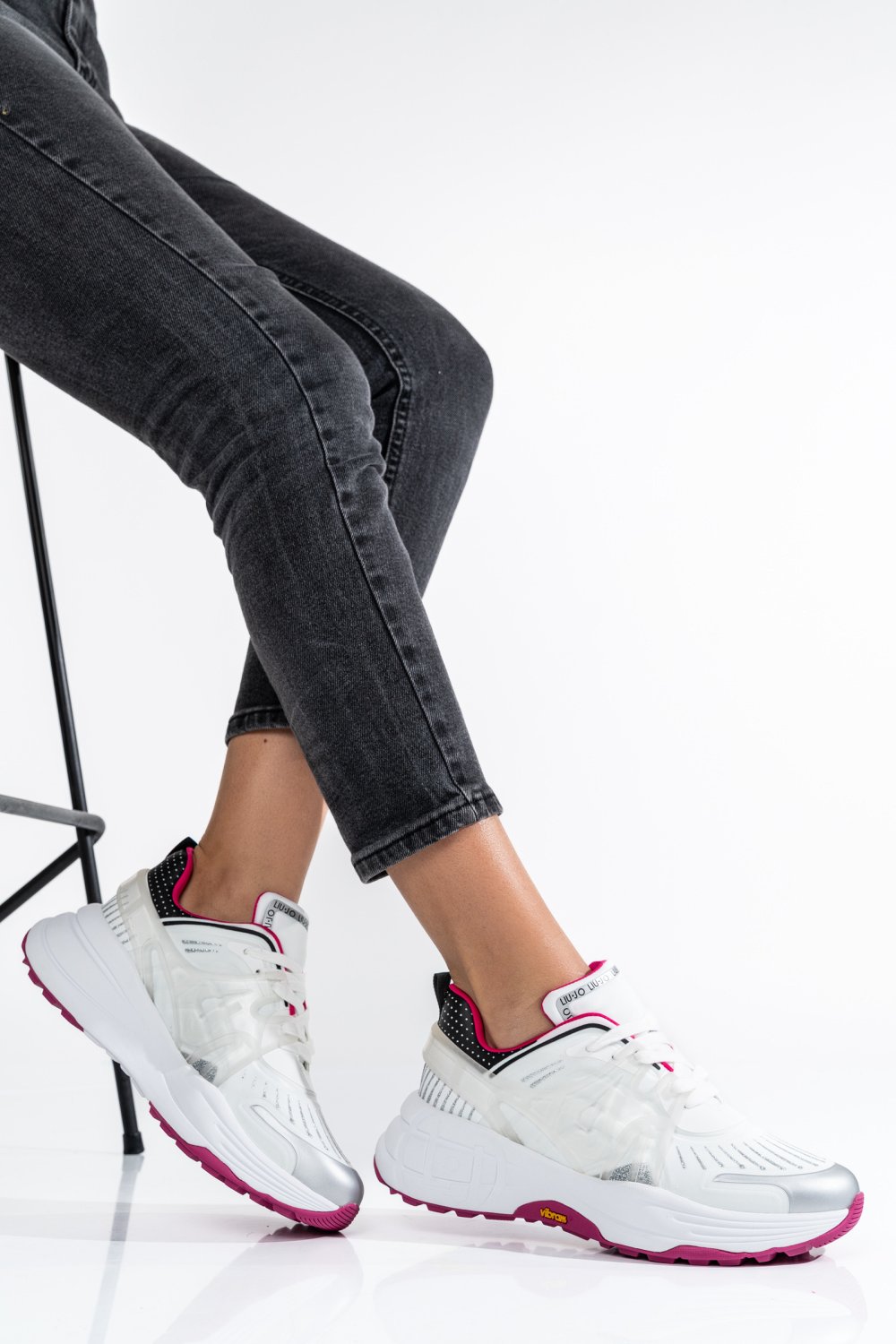 LIU JO, PANTOFI SPORT WHITE BA2141