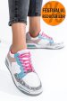 Liu jo, pantofi sport blue silver ba2185