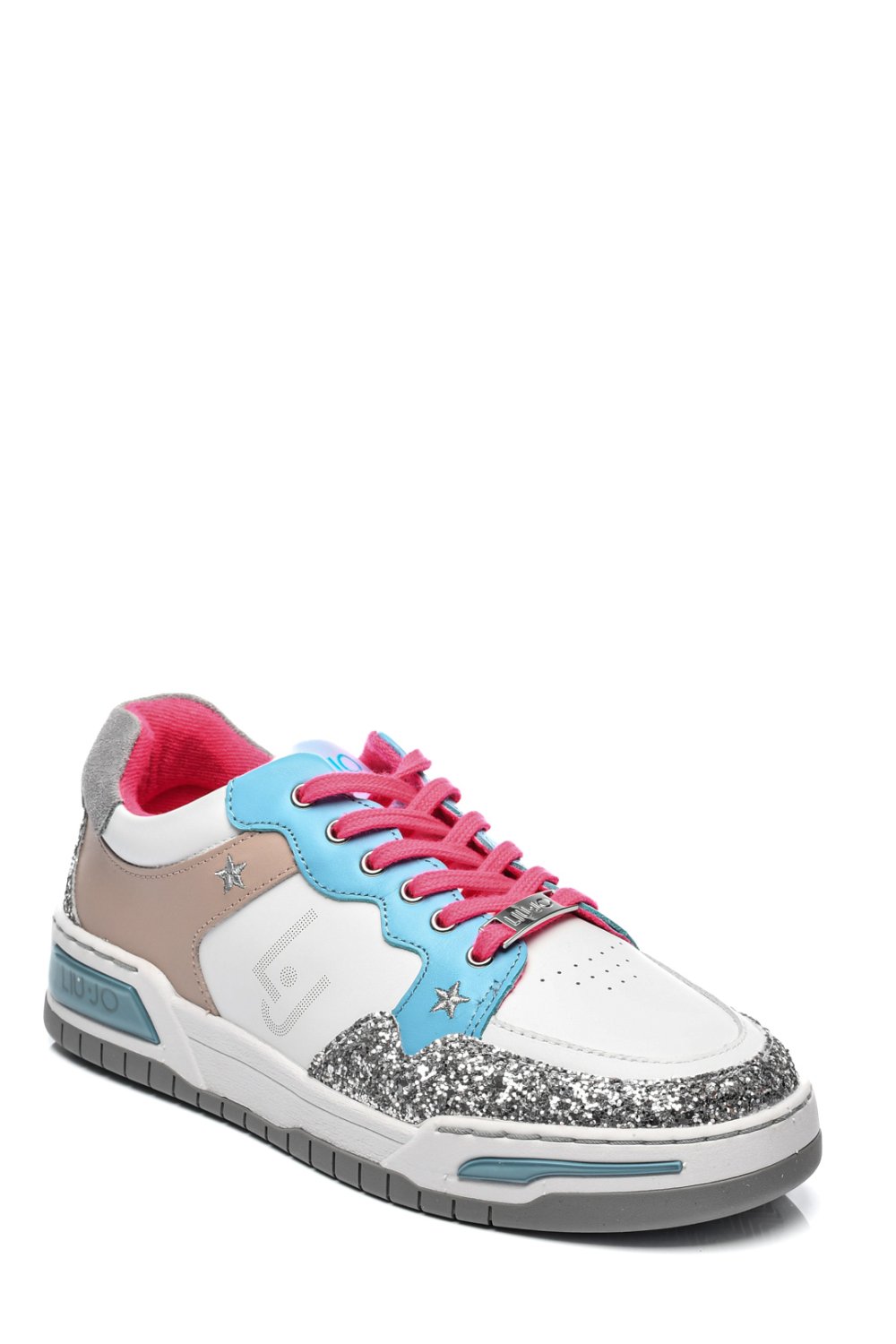 LIU JO, PANTOFI SPORT BLUE SILVER BA2185