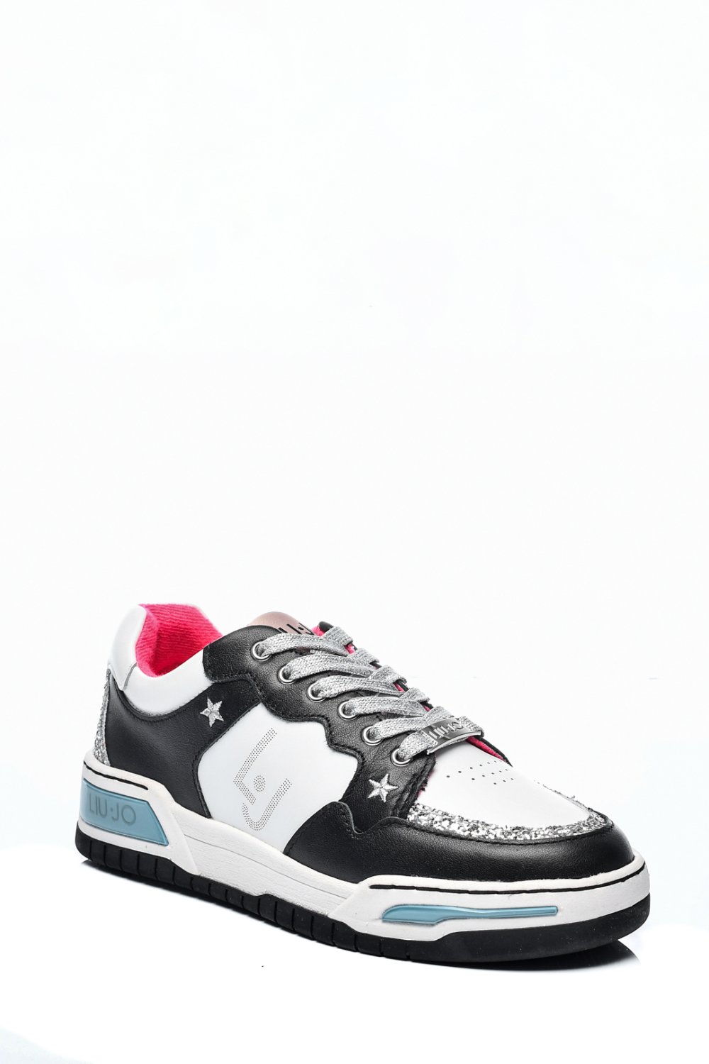 LIU JO, PANTOFI SPORT BLACK SILVER BA2185