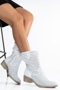 CIZME ALBE PIELE NATURALA 2PC21822NP