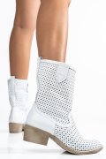 CIZME ALBE PIELE NATURALA 2PC21822NP