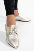 PANTOFI ARGINTII PIELE NATURALA 3S773438