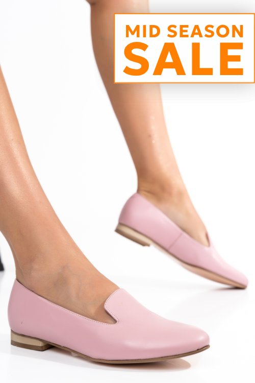 Balerini roz piele naturala 4s7765