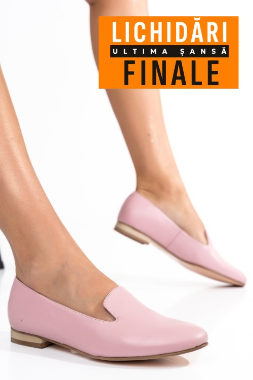 Balerini roz piele naturala 4s7765