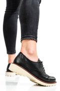 PANTOFI FEMEI PIELE NATURALA NEGRI 8S77877