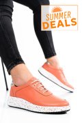 PANTOFI SPORT ROZ PIELE NATURALA 231688NP