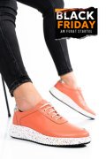 PANTOFI SPORT ROZ PIELE NATURALA 231688NP