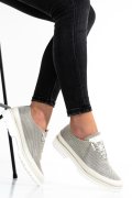 PANTOFI ALB PIELE NATURALA 4S777682