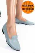 BALERINI BLEU PIELE NATURALA 4S7765