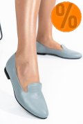 BALERINI BLEU PIELE NATURALA 4S7765