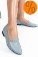 Balerini bleu piele naturala 4s7765