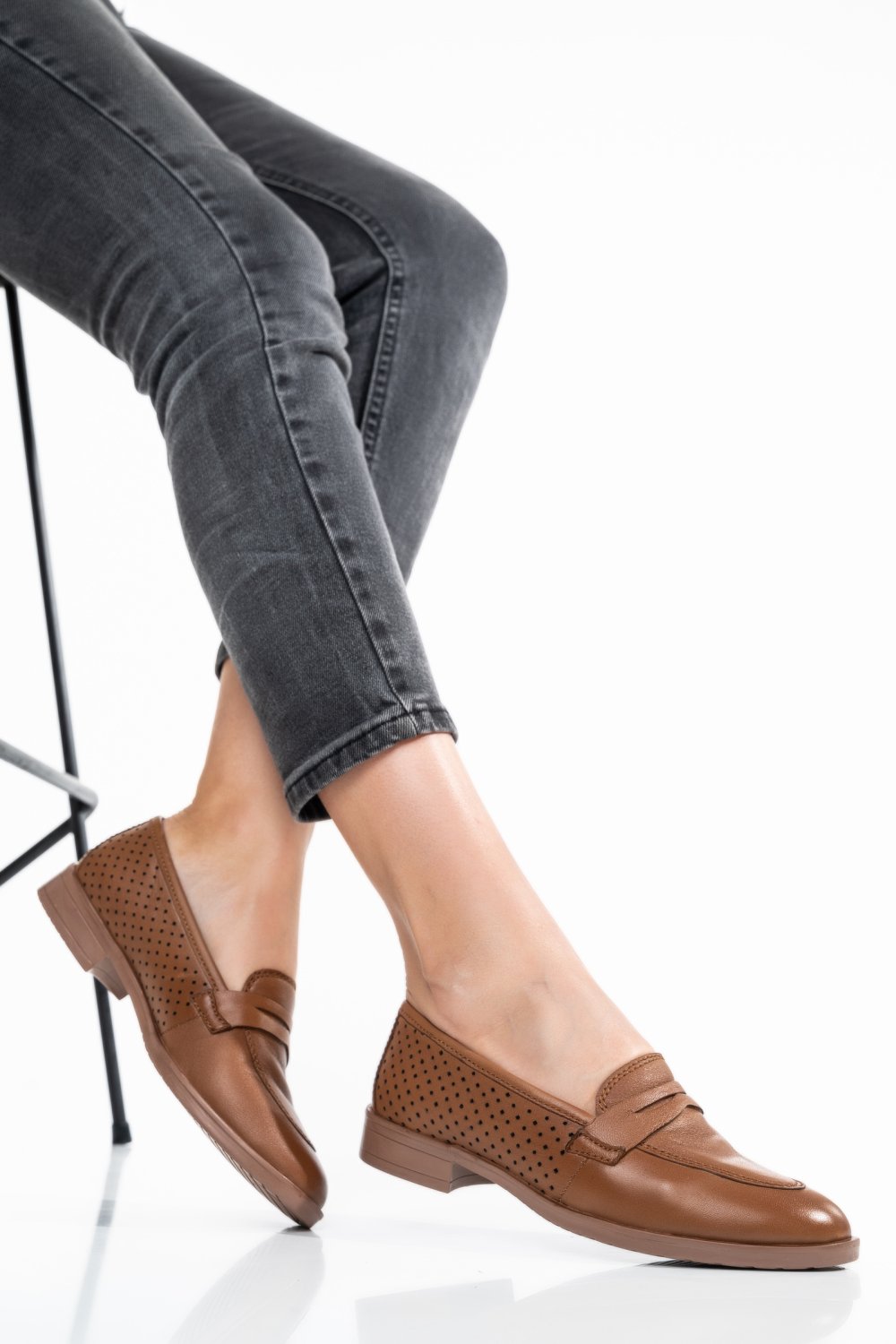 PANTOFI CASUAL DAMA PIELE NATURALA MARO 8S77278B