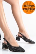 PANTOFI NEGRI PIELE NATURALA 2S77304