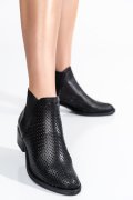 GHETE FEMEI PIELE NATURALA NEGRE 2S7731872NP