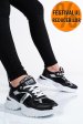 Cavalli class, pantofi sport black s23-s00cw8643