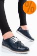 Pantofi bleumarin piele naturala 5s7764