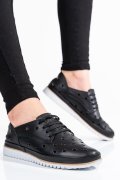 PANTOFI NEGRI PIELE NATURALA 5S7764