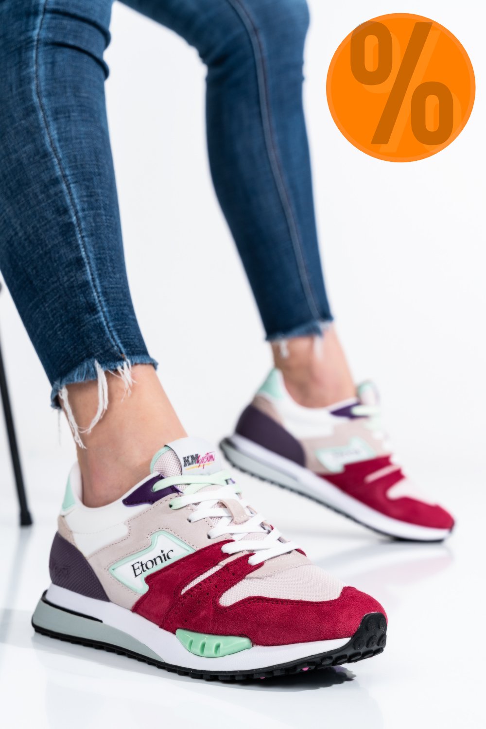 ETONIC, PANTOFI SPORT RED ETW215620