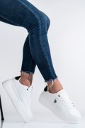 U.S. POLO ASSN, PANTOFI SPORT WHITE BLACK CHERRY001