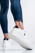 U.S. POLO ASSN, PANTOFI SPORT WHITE BLACK CHERRY001