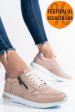 Pantofi sport roz piele naturala 231687np
