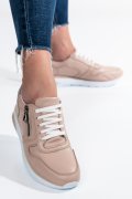 PANTOFI SPORT ROZ PIELE NATURALA 231687NP