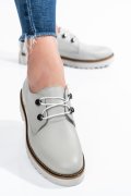 PANTOFI GRI PIELE NATURALA 2S7702686